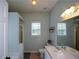 Bathroom with double vanity, shower, and separate tub at 37 Red Fox Trl, Euharlee, GA 30145