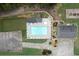 Inviting community pool with surrounding lounge chairs and cabana at 37 Red Fox Trl, Euharlee, GA 30145