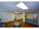 Bright, open basement with hardwood floors and ample space for recreation at 37 Red Fox Trl, Euharlee, GA 30145