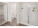 Bathroom with a large walk-in shower and separate toilet area at 204 Epping Street # 2, Stockbridge, GA 30281