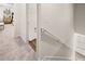 Upstairs hall with laundry area and access to bedrooms at 204 Epping Street # 2, Stockbridge, GA 30281