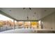 Covered outdoor pavilion with concrete floor and seating area at 52 Spirea Way, Auburn, GA 30011