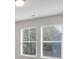 Bright bedroom with two large windows and double doors to closet at 5586 Cannonade Ln, Stonecrest, GA 30058