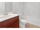 Simple bathroom with a vanity and bathtub at 2669 Saint Paul Sw Dr, Atlanta, GA 30331