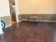 Dining room with hardwood floors and neutral walls at 4870 Hairston Park Sq, Stone Mountain, GA 30083