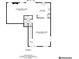 First floor plan showing living room, kitchen, and entryway at 437 Livingston Pt, Acworth, GA 30102