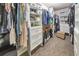 Large walk-in closet with ample shelving and hanging space at 437 Livingston Pt, Acworth, GA 30102