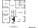 Second floor plan with bedrooms, office, and primary bedroom at 437 Livingston Pt, Acworth, GA 30102