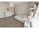 Elegant bedroom, featuring a bed and window seat at 437 Livingston Pt, Acworth, GA 30102