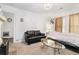 Living room with couches, a coffee table, and fireplace at , Atlanta, GA 30318