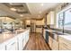 Spacious kitchen featuring stainless steel appliances and an island at 1107 N Van Wert Rd, Villa Rica, GA 30180