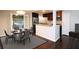 Dining area with hardwood floors and a view of the kitchen at 1715 Moores Mill Rd, Atlanta, GA 30318