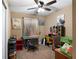 Bright bedroom with ceiling fan and ample closet space at 705 Inglewood Se Dr, Smyrna, GA 30080