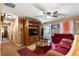 Open living area with a TV stand and access to the hallway at 705 Inglewood Se Dr, Smyrna, GA 30080
