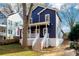 Two story home with white steps and porch at 1587 Alder Se Ct, Atlanta, GA 30317