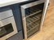 Built-in wine cooler in kitchen cabinetry at 1587 Alder Se Ct, Atlanta, GA 30317