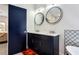 Double vanity bathroom with soaking tub and walk-in shower at 1587 Alder Se Ct, Atlanta, GA 30317