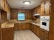 View of kitchen appliances and ample cabinetry at 1799 Brandy Woods Se Trl, Conyers, GA 30013