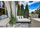 Relaxing patio with comfortable seating and lush greenery at 330 Heatherden Ave, Fayetteville, GA 30214