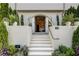 Elegant front entry featuring an arched doorway and brickwork at 330 Heatherden Ave, Fayetteville, GA 30214
