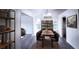 Modern farmhouse dining room with wood table and chairs at 4205 Old House Dr, Conley, GA 30288