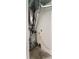 Unfinished mechanical room with HVAC unit and plumbing at 4205 Old House Dr, Conley, GA 30288