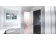 Bathroom with soaking tub and separate shower at 4205 Old House Dr, Conley, GA 30288