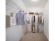 Spacious walk-in closet with ample shelving and hanging space at 1735 Peachtree Ne St # 321, Atlanta, GA 30309