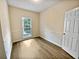 Bright bedroom with wood-look floors and neutral walls at 502 Brandywine Cir, Atlanta, GA 30350