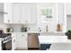 Modern kitchen with white shaker cabinets and stainless steel appliances at 589 Federal Se Ter, Atlanta, GA 30315