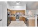 Well-equipped kitchen featuring stainless steel appliances at 5501 Somer Ridge Ct, Douglasville, GA 30134