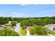 Aerial view of house and neighborhood, showcasing location and community at 5501 Somer Ridge Ct, Douglasville, GA 30134