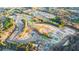 New homes community with various stages of construction at 1698 Lacebark Elm Way, Lawrenceville, GA 30045