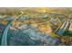 Expansive view of community, highlighting new homes and landscape at 1698 Lacebark Elm Way, Lawrenceville, GA 30045