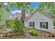 White house exterior with stone chimney and landscaping at 2841 Upper Sweetwater Se Trl, White, GA 30184