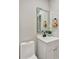 Small bathroom with a toilet and vanity at 163 Glenrose Sw Cir, Atlanta, GA 30354