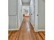 Hardwood floor hallway leading to the living room at 163 Glenrose Sw Cir, Atlanta, GA 30354
