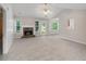 Spacious living room with a fireplace and carpet at 112 Dillard Ct, Dallas, GA 30157