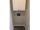 Laundry closet with gas and electric hookups, and white cabinets at 2396 Lawrenceville Hwy # F, Decatur, GA 30033