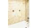 Bathroom with shower/tub combo and tile surround at 307 Lakemoore Ne Dr # D, Atlanta, GA 30342