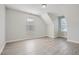 Spacious bedroom with light grey walls and wood-look flooring at 2259 Sisk Nw St, Atlanta, GA 30318