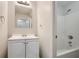 Clean bathroom featuring a white vanity and bathtub at 2259 Sisk Nw St, Atlanta, GA 30318