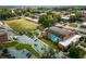 Aerial view of Hapeville, showcasing the town's unique blend of residential and commercial areas at 945 Willingham Dr # 3, Hapeville, GA 30354