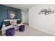 Loft area with seating and fun movie theme decor at 12000 Conrad, Hampton, GA 30228