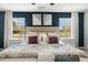 Main bedroom with a king-size bed, nightstands and a ceiling fan at 12000 Conrad, Hampton, GA 30228