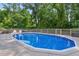 Inviting above-ground pool with deck access, ready for summer fun at 1928 Main Nw St, Atlanta, GA 30318