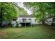 Spacious backyard with a deck and lush trees at 153 Hood Cir, Decatur, GA 30030