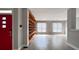 Spacious living room with built-in shelving and hardwood floors at 79 Hammock Pl, Atlanta, GA 30312