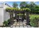 Relaxing outdoor patio with a pergola covered in vines at 6710 Center Grove St, Cumming, GA 30040