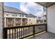 Private deck overlooking community and neighboring townhomes at 3701 Allegretto Cir, Atlanta, GA 30339